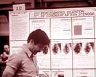 Gruentzig's Poster Exhibit at 1976 AHA